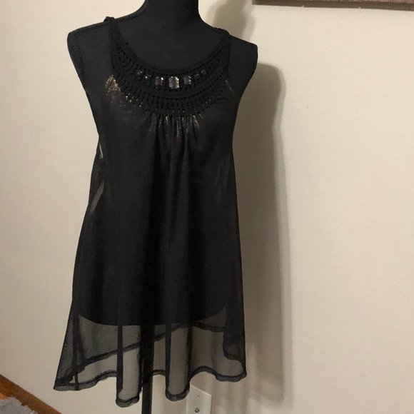 Free People Embellished racer back - Picture 1 of 5